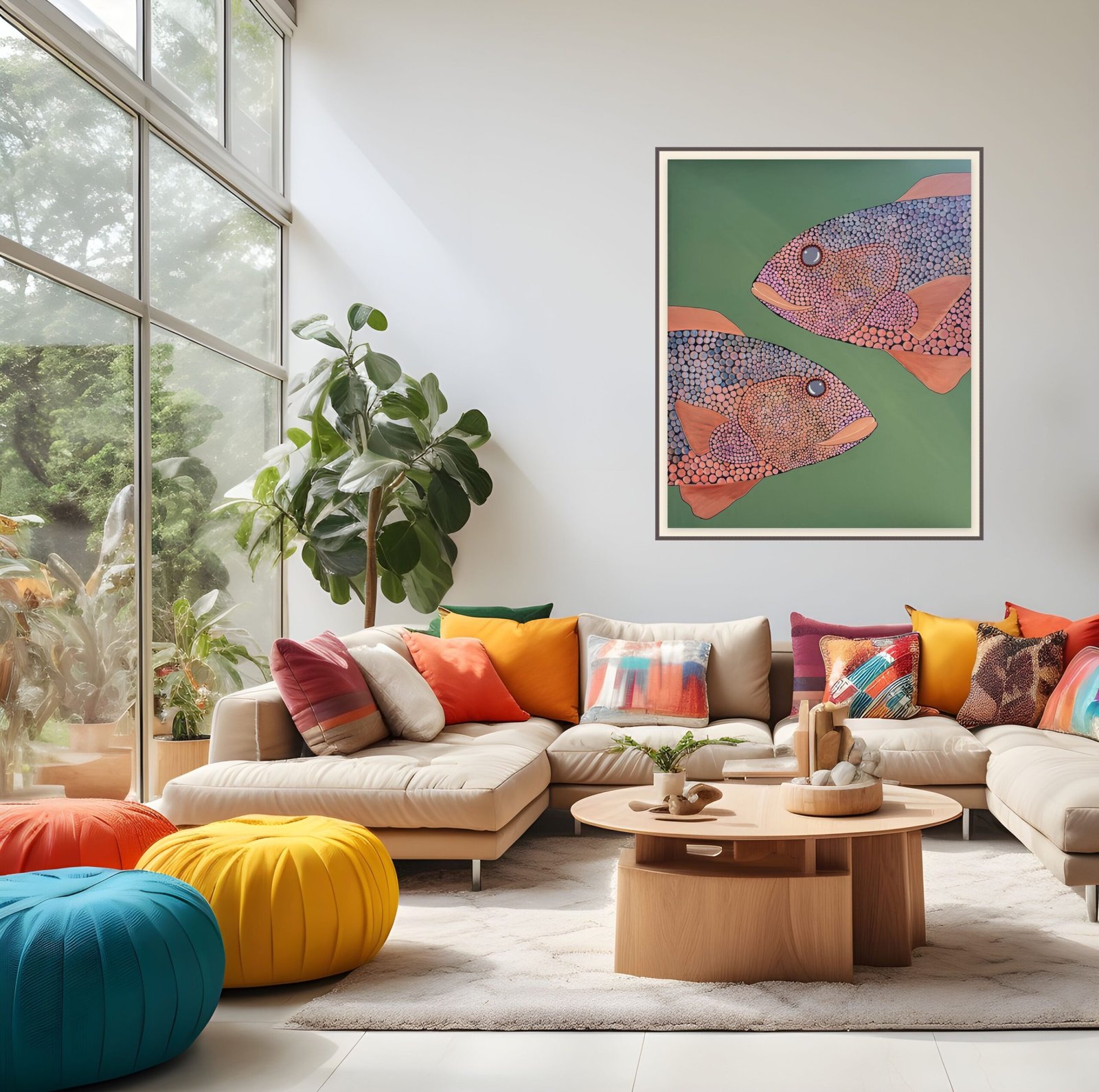 Artwork in interior